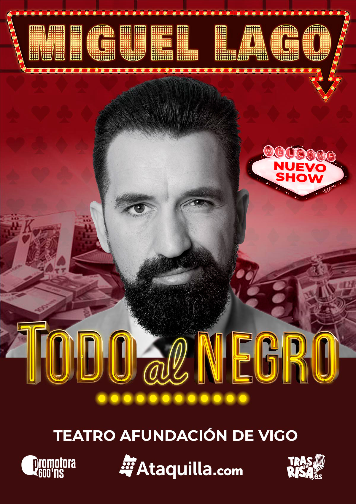 Miguel Lago TODO AL NEGRO - Vigo